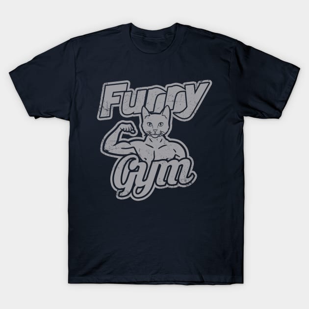 Furry Gym T-Shirt by absolemstudio